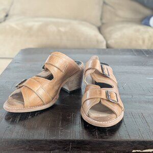 Freebird leather sandal mule